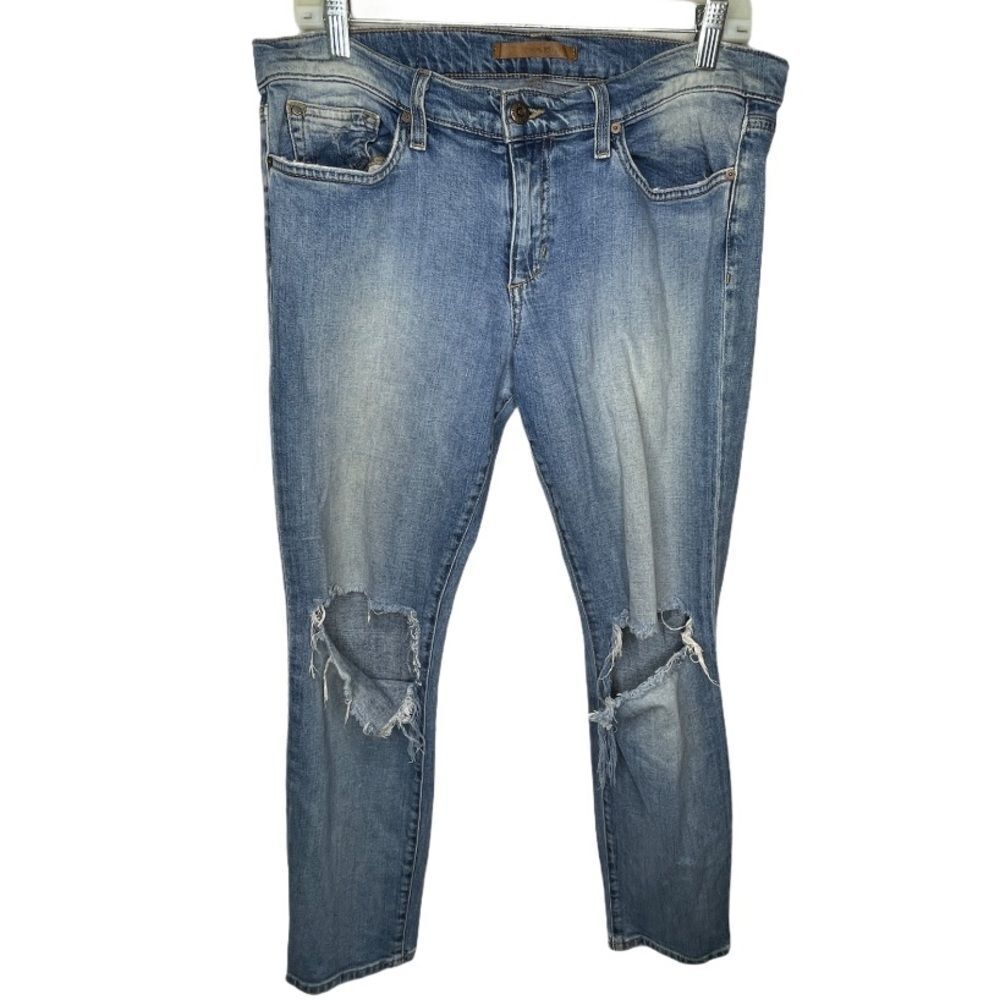 Joe's Mila‎ Straight Ankle Destroyed Jeans